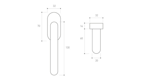 Klamka okienna Metal-Bud JOWISZ
