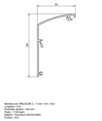 Maskownica MANTION 11263, aluminium