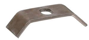 Płytka montażowa do skrzydeł metalowych  NIKO 21.F05, stal czarna