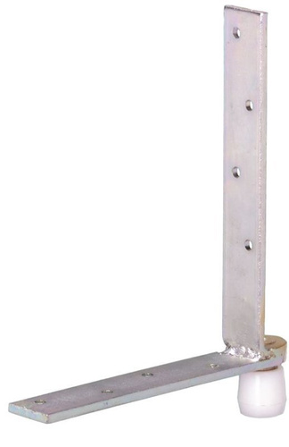 Dolny narożnik do skrzydeł drewnianych NIKO 33.N96, ocynk