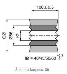 Kompletny system MINK Zick-Zack ZZB86
