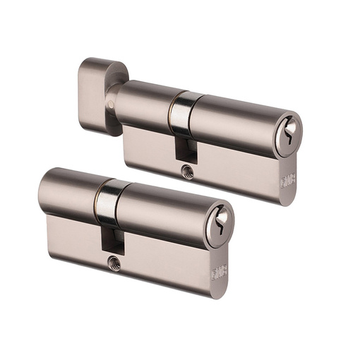 Komplet wkładek bębenkowych GMB w układzie jednego klucza, nikiel