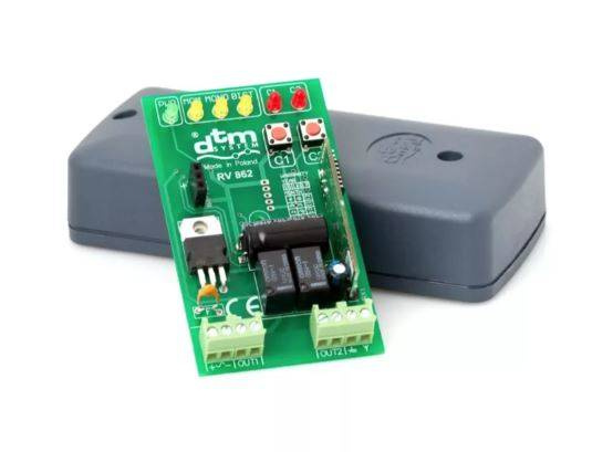 Odbiornik 2-kanałowy DTM Rival 862