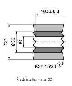 Segment szczotkowy MINK Zick-Zack ZZB33
