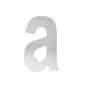 Oznaczenia literowe budynków, przykręcane