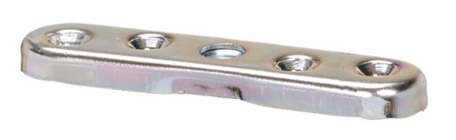 Płytka montażowa do skrzydeł drewnianych NIKO 51.F00, stal nierdzewna AISI 304