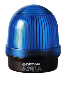 Lampa sygnalizacyjna WERMA 200 niebieska