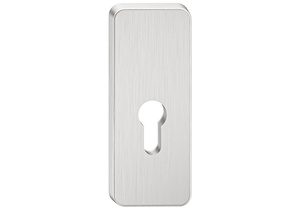 Szyld górny antywłamaniowy w klasie 2 do klamek Metal-Bud ATLAS, wersja krótka