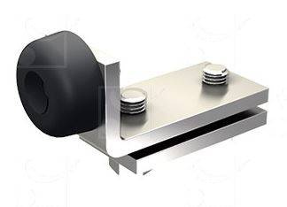 Stoper szyny MANTION 9149XA2, stal nierdzewna AISI 304