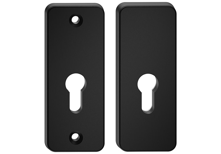 Szyld górny antywłamaniowy METAL-BUD ATLAS - widok z boku