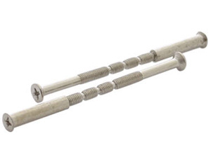 Śruby przelotowe do montażu klamek, długość 80 mm