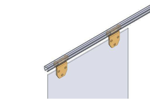 Wózek 4-kołowy NIKO 23.R40, ocynk
