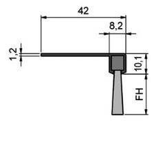 Uszczelka szczotkowa MINK STL2542