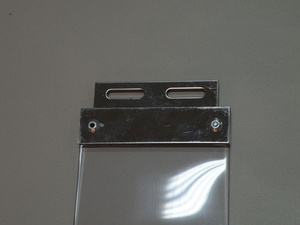 Płytki mocujące 100 mm - stal nierdzewna 1.4016 / 430