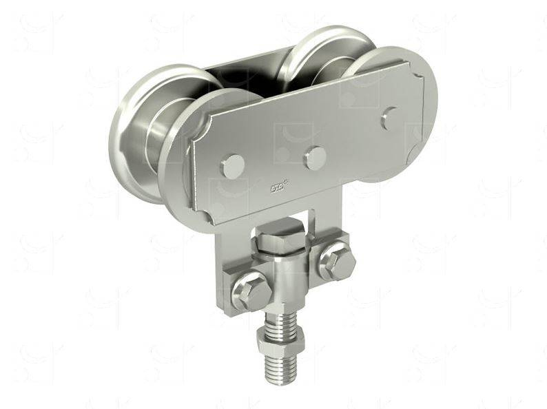 Wózek 4-kołowy MANTION 0285, ocynk