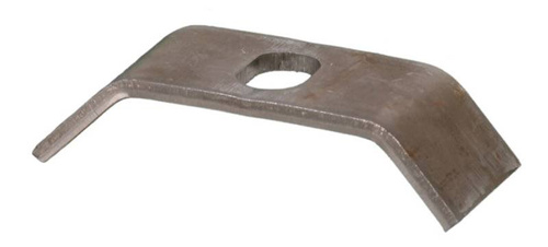 Płytka montażowa do skrzydeł metalowych NIKO 21.F05, stal czarna