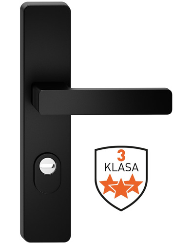 Klamka drzwiowa antywłamaniowa w klasie 3 Metal-Bud ATLAS 72 mm