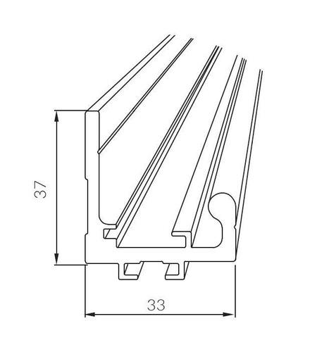Zestaw MANTION HERMES z prowadnicą
