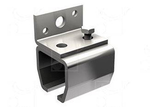 Uchwyt ścienny MANTION 9048VXA2, stal nierdzewna AISI 304