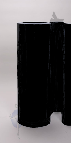 Arkusz folii PCV 1200x7 Czarny nietransparentny Ref. 153 (rolka 20 mb)