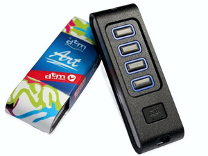 Pilot 4-kanałowy DTM ART czarny