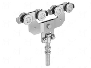 Wózek 8-kołowy z przedłużonym trzpieniem MANTION 9258SL, ocynk