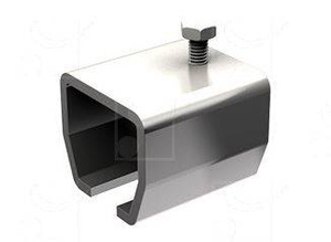 Uchwyt sufitowy do wspawania MANTION 9048XA4, stal kwasoodporna AISI 316