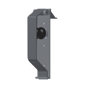 Zderzak stalowy sprężynowy 700 mm (z przewyższeniem 100 mm)