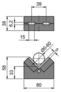 Kompletny zestaw MINK Prisma-System, średnice do Ø60 mm