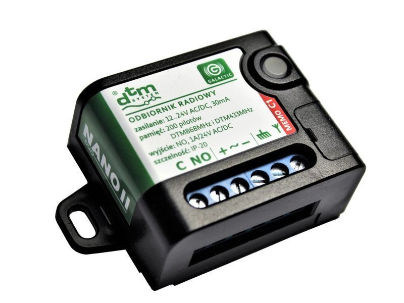 Odbiornik 1-kanałowy DTM NANO2 DUO