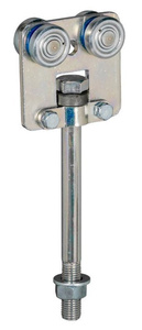 Wózek 4-kołowy z obrotowym trzpieniem NIKO 25.R52, ocynk