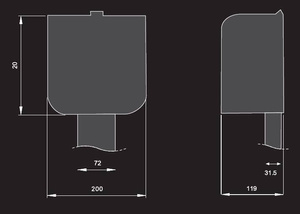 Zestaw do bramy garażowej BENINCA KDUMPER.7 + RL7.3