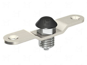 Klipstoper MANTION 9142 do drzwi składanych o wadze do 50 kg