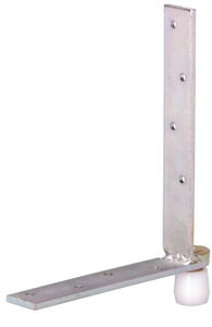 Dolny narożnik do skrzydeł drewnianych NIKO 35.N86, ocynk