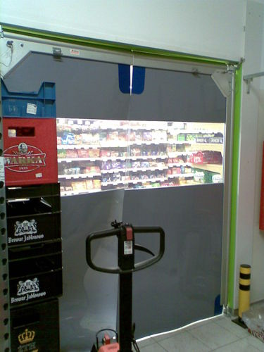 Bramy wahadłowe z folii PCV na wymiar