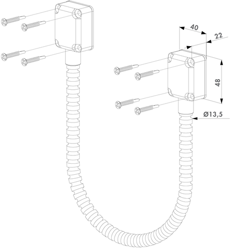 Pancerz ochronny kabla Locinox DVK