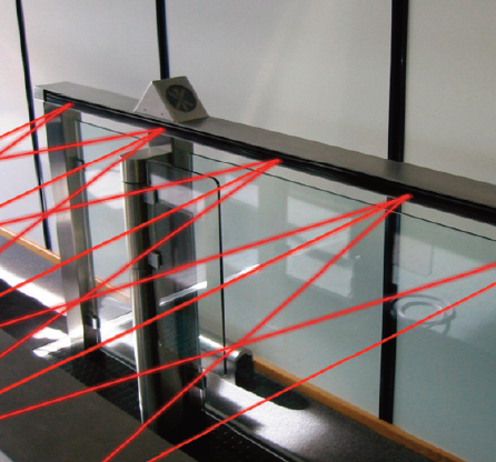 Kurtyna świetlna CEDES Micro MF-900-8-IP65