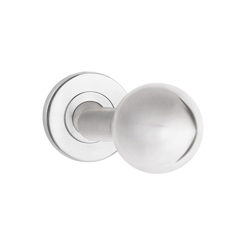 Gałka drzwiowa ukośna, nierdzewna Metal-Bud