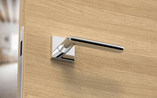 Klamka drzwiowa CORONA SPARK (szyld kwadratowy)