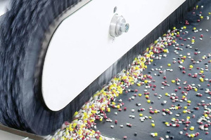 Szczotka na pasie płaskim MINK BFR