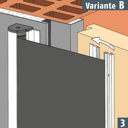Zestaw do wklejenia rolet ochronnych PLANET