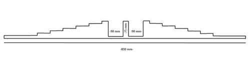 Osłona kabli i węży 680 mm, czarna