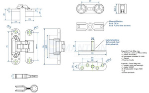 Zestaw MANTION SFOLD80-1, bez prowadnicy