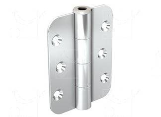 Zawias przykręcany MANTION 1510C, Ø10 mm, ocynk