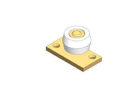 Nylonowy prowadnik rolkowy NIKO 38.X59