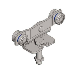 Wózek 4-kołowy NIKO 74.R91, stal kwasoodporna AISI 316