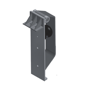 Zderzak stalowy sprężynowy 700 mm (z przewyższeniem 100 mm)