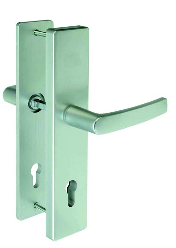 Wzmocniona klamka drzwiowa na długim szyldzie LOB CENTAUR 2