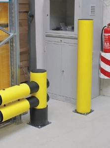 Elastyczny słupek ochronny d-flexx Bravo 1200 mm z ruchomym pierścieniem