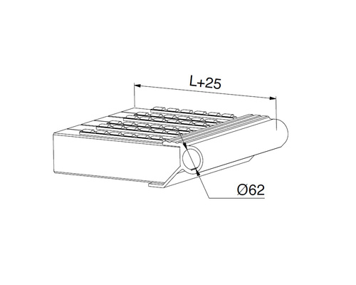 Ciężka rampa najazdowa do pojazdów budowlanych ALTEC VFR 185 (185.00.102)